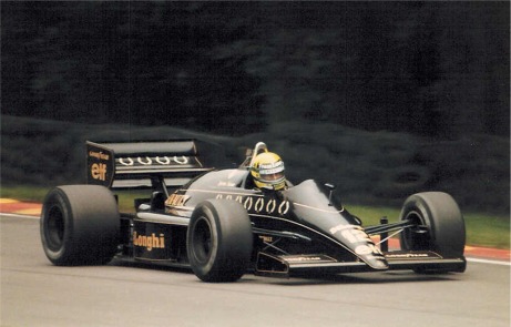 Wedden op Formule 1: auto van Senna