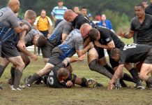 Wedden op rugby: hersenschudding spelen rugby